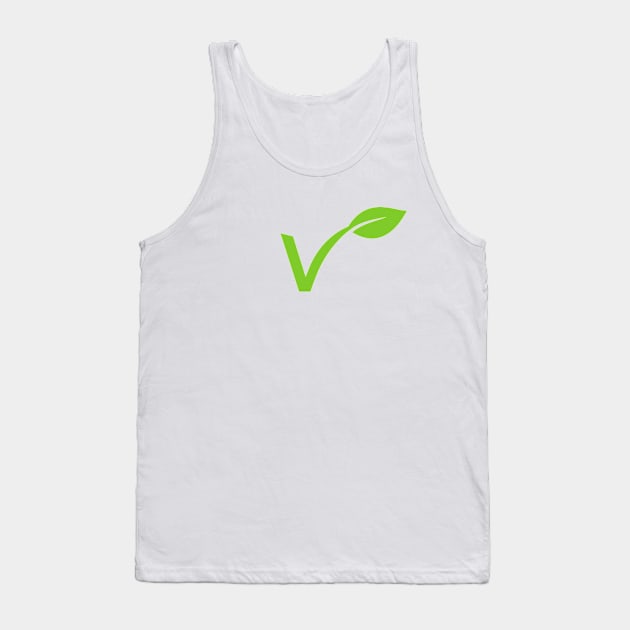 Vegan sign Tank Top by Gluten Free Traveller